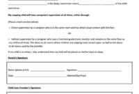 Sleeping And Napping Agreement Template - Family Day Care And Group intended for Free Family Caregiver Contract Template