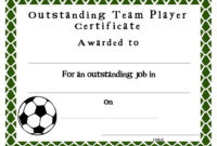 Soccer Certificate Templates Blank | K5 Worksheets | Soccer Awards inside Awesome Soccer Certificate Templates For Word