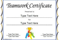 Special Certificate - Team Work Certificate | Certificatestreet with regard to Fascinating Outstanding Effort Certificate Template
