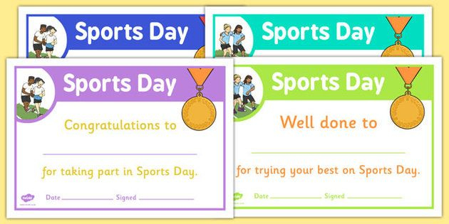Sports Day Effort Certificates | Sports Day Certificates, Certificate with regard to Sports Day Certificate Templates Free