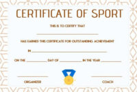 Sports Gift Certificate Template | Sports Day Certificates, Certificate inside Sports Day Certificate Templates