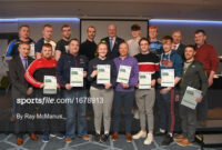 Sportsfile – Presentation Of Certificates To New Referees – 1678913 inside Fantastic Badminton Certificate Template Free 12 Awards