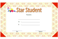 Star Student Certificate Templates 10+ Best Ideas Free Throughout with regard to Fresh Student Council Certificate Template Free