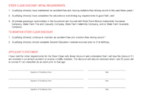 State Farm Steer Clear – Fill Out And Sign Printable Pdf Template pertaining to Safe Driving Certificate Template