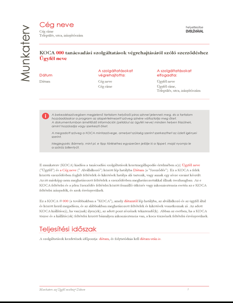 Statement Of Work (Red Design) with regard to Marketing Statement Of Work Template