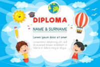 Summer Camp Certificate Template Inspirational Kids Diploma Certificate within Chef Certificate Template Free Download 2020