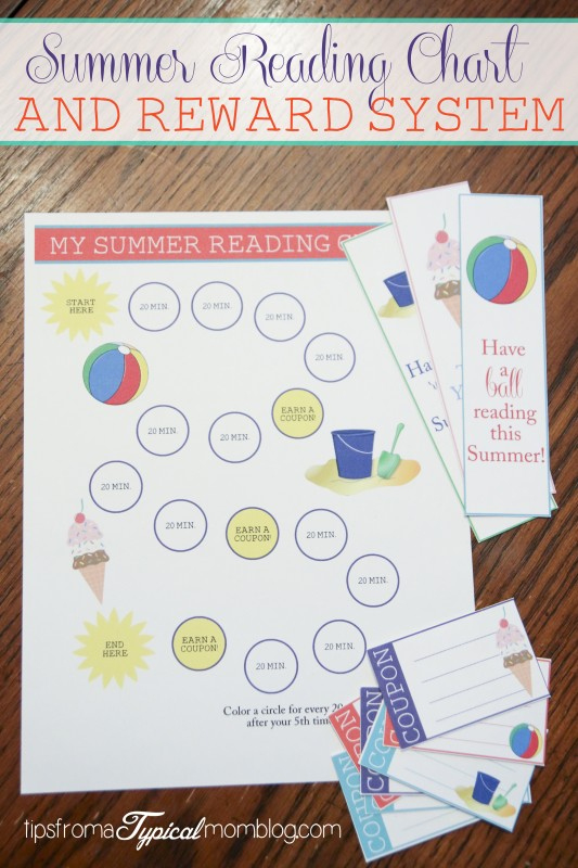 Summer Reading Chart &amp; Reward System - Pretty Providence throughout Summer Reading Certificate Printable
