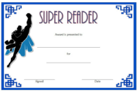 Super Reader Certificate Template 02 (Dengan Gambar) in Accelerated Reader Certificate Template Free