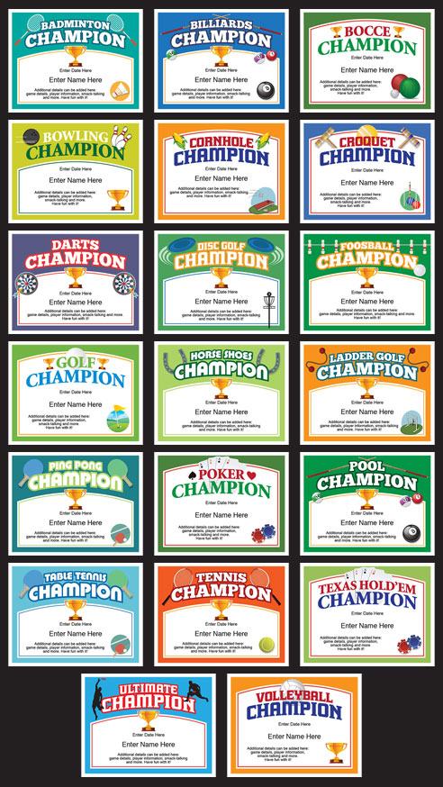 Table Tennis Champion Certificate - Free Award Certificates regarding Table Tennis Certificate Templates Editable