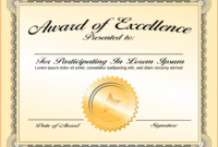 Template Ideas Awards Certificate Award Staggering Word Dow for Scholarship Certificate Template
