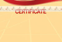 The Certificate Template «Running» – Dimaker – Templates Within inside Running Certificates Templates Free