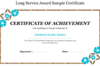 Top 25 Certificates Powerpoint Templates Usedinstitutes Worldwide with regard to Long Service Award Certificate Templates
