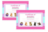 Top 9 Pet Adoption Certificate – Toys & Games – Newcabler with regard to Cat Adoption Certificate Template 9 Designs