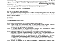 Travel Agency Contract With Client 2020-2021 – Fill And Sign Printable within Client Contract Agreement Sample