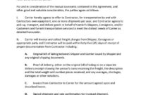 Truck Driver Contract Agreement - Free Printable Documents | Contract regarding Amazing Owner Driver Contract Template