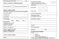 Uk Birth Certificate Template 2020 Fill And Sign With Regard To pertaining to Fresh Fillable Birth Certificate Template