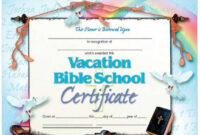 Vacation Bible School Set Of 30 Certificates Throughout Free Vbs Within throughout New Lifeway Vbs Certificate Template