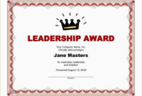 Valedictorian Award Certificate Template Best Graduation With regarding Amazing Student Leadership Certificate Template