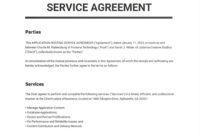 Web Hosting Service Agreement Template – Google Docs, Word, Apple Pages with New Website Hosting Contract Template