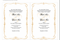 Wedding Invitations (Heart Scroll Design, A7 Size, 2 Per Page) with Free Wedding Gift Certificate Template Word 7 Ideas