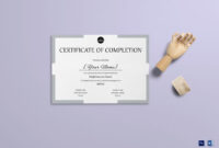 Weightlifting Completion Certificate Template | Certificate Design inside Weight Loss Certificate Template Free