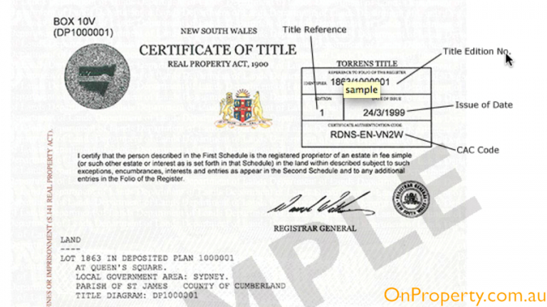 Where To Get A Certificate Of Title? | Property Registry regarding Certificate Of Championship