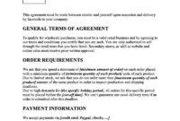 Word Wholesale Contract | Contract Template, Business Contract intended for Restaurant Consulting Contract Template