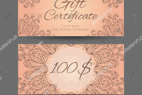 Yoga Gift Certificate Template Free Unique Template Gift Certificate inside Yoga Gift Certificate Template Free